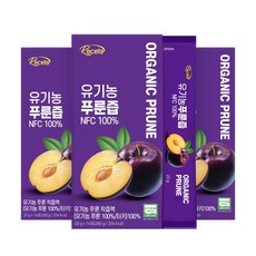 레세타 유기농 푸룬즙 NFC 100% 푸룬 착즙 농축액 주스 임산부 14포 3박스, 3개, 14회분