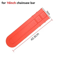 1Pcs 새로운 10-24 인치 톱 가이드 커버 긁힘 방지 플라스틱 바 보호대 플레이트 전동 공구 액세서리, 02 for 16inch