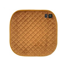 사무실 차량용 가변 보온 효과 에너지 사용과 호환되는 적응형 히트 패드, Brown yellow