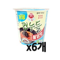 오뚜기 컵누들 불닭맛 42g, 6개