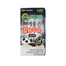 베지밀 뼈에좋은 칼슘두유 검은콩 깨 쌀, 190ml, 32개