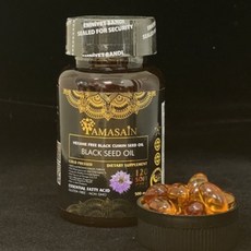 愛琴海果園 YAMASAIN 黑種草油膠囊 (500mg x 120粒), 1個