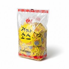 태산 겨자소스 3gx200입 600g/가공식품/소스/향신료/음식양념/조미료/음식소스/업소용/가정용/양념/식자재, 200개, 3g