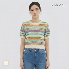 [반에이크] 컬러배색 반팔니트_VB47KTM302Z