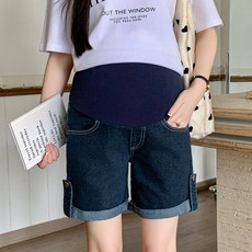 천하오 임산부 여름 시원한 청반바지 L3101