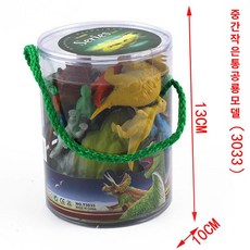 [해외] JUN NEW 파퍼 프리미엄 준 물고기사료 20g 그래뉼 크릴, 3033 중소형 버킷 15개 세트, 1개, 1L