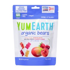 [공식수입원] 야미얼스 유기농 베어 젤리 59.4g, 혼합맛, 1개