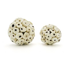 앵무새 장난감 천연재료 솔라볼 스펀지 입질 코뉴어 모란 퀘이커 무색소, Dia 4cm 5개, 1개