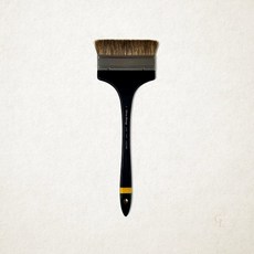 화홍 백붓 112 6호 100mm 젯소 붓 페인트 붓 배경 붓 1개입