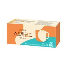 맥심 슈프림 골드 커피믹스, 13.5g, 20개입, 1개 13.5g, 20개입, 1개