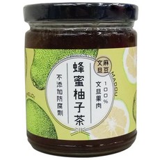 臺南市麻豆區農會 蜂蜜柚子茶 香甜氣息 下午茶點心 蜂蜜 柚子 麻豆文旦 低熱量, 300g, 1個裝, 1罐