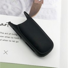 고데기 실리콘 안전 캡 보호 커버 여행용 휴대용 2P, 2개, 블랙