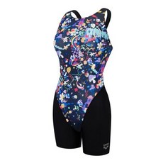 아레나 수영복 고스트빌리지 선수 3부 반신 레이서백