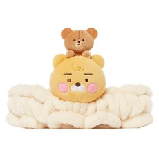韓國正品 KAKAO FRIENDS 甜夢寶寶髮帶 可愛卡通造型洗臉髮箍, 1個, RYAN