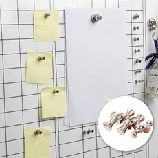 냉장고 꾸미기 고급 심플 강력 메모 자석 현관문 칠판 화이트보드, 중형_16x20mm