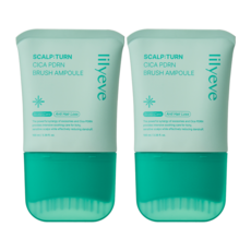릴리이브 스칼프턴 시카 PDRN 앰플 탈모 쿨링 지성 비듬 각질 스케일링, 2개, 100ml