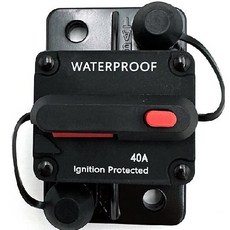 SLO 保險絲斷電器 40A 防水型 汽車 電路保護 斷電開關, 多數車型適用, 200A, 不適用