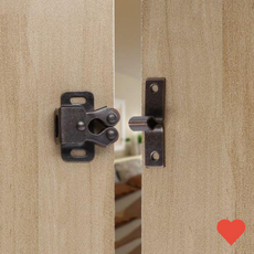 도어스토퍼 잠금 락 댐퍼 버퍼 자석 캐비닛 옷장 고정 문 고정장치, 브론즈SE01163