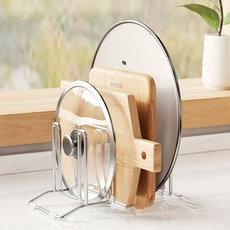 스테인리스 스탠드 도마꽂이 거치대, 단품