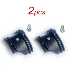 2pcs/10pcs 자전거 하우징 가이드 자전거 제어 괴물 헤드 튜브 케이블 가이드 나사가있는 트렉 용 브레이크, 01 2pcs deal, 1개
