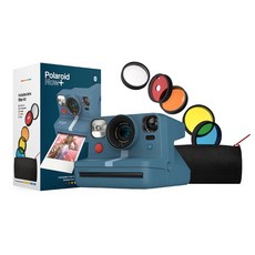 Polaroid Now+ 拍立得相機 濾鏡套組 藍色款 台灣公司貨, 1個, Polaroid Now+相機- 灰藍色
