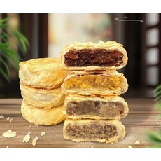 하이완 월병 중국 추석 선물 음식 명절 간식, 홍조 맛 330gx1팩, 1개, 1g