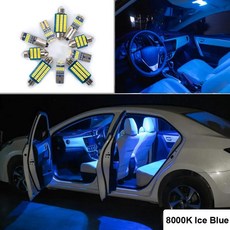 세단밴어전 차량용 실내 독서등지도등트렁크등도어등화장거울등 키트 캔버스 지원, 2. Ice Blue, 1개