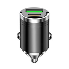 자동차에서 빠른 지능형 회로와 알루미늄 쉘이 듀얼 포트 차량용 어댑터, 1. A