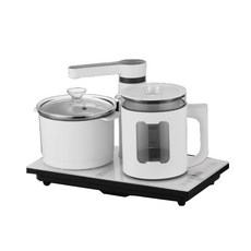 SONGEN 松井 雙享泡自動補水品茗泡茶機/快煮壺/電水壺/茶具組 加贈PC食品級淨水桶 (SG-1362)