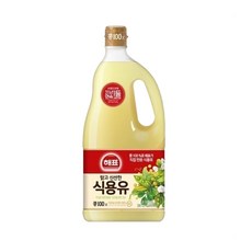 해표 콩 식용유 1.8L 1개입 대용량 자이언트캣, 1개