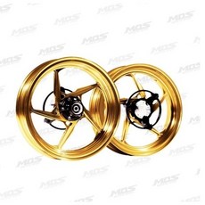 MOS 鍛造輪框 GR05 12吋 輪圈 勁戰 六代 水冷 BWS, 1個, GR05,黑色