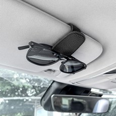 클립 안경거치대 블랙 차량용 안경클립, 1개