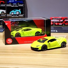 【台灣出貨】1:43合金超跑模型車，仿真警車合金模型，兒童玩具賽車, NG-藍博/綠(前玻璃痕跡較明顯, 1個
