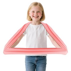아동용 스트레치 밴드 포커스 툴 76.2cm(30인치) 아동용 저항 밴드 116.8cm(46인치) 이상으로 늘어남 아동용 ADHD 도구 ADHD ADD 자폐 및 감각 요, 핑크
