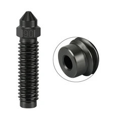 E블록o Centauri Carbon 3D 프린터 핫엔드 세라믹 히터용 | 3D 프린터 부품 액세서리용 바이메탈 경질 강철, 06 Steel 0.6mm