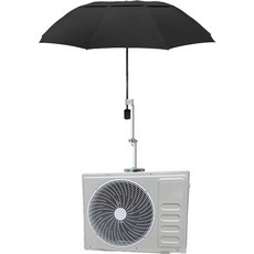 마그네틱 베이스가 있는 WAWO HVAC 우산 야외 AC 유닛을 위한 이중 레이어 접이식 태양 휴대용 케이스 기술자의 건조함과 시원함 유지