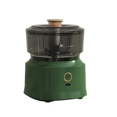 350ML 미니 가정용 식품 기계 이유식 다기능 요리 분쇄기 교반 주방 무선 믹서, 02 Green