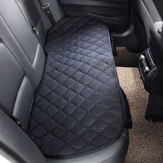 지엠지모터스 핫텍트 커넥티드 프리미엄 스웨이드 차량용 시트, 블랙뒷자석1P, 1세트