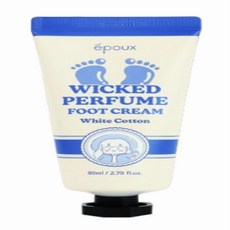 에뿌 향기마녀 풋 크림 화이트코튼, 5개, 80ml, 1개입