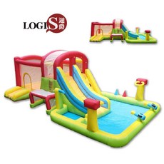 LOGIS 邏爵 充氣遊樂場 彈跳床 溜滑梯 戲水池, 1個