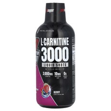 ProSupps L-카르니틴 3000 리퀴드 샷 베리 맛 L-Carnitine, 473ml, 1개