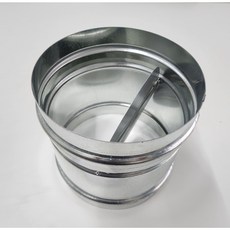 원형BDD 스파이럴BDD 역류 역풍방지댐퍼 원형담파 배관자재 100~300, 1개