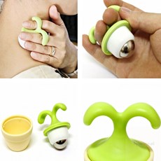 HM 손가락에 끼우는 림프마사지기 휴대용안마기 작은마사지볼