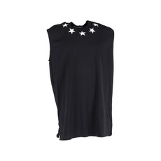 지방시 중고 스타 프린트 코튼 탱크 탑