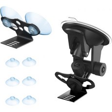 레이더 탐지기 마운트헤비 듀티 윈드실드 및 대시보드 흡입 컵 마운트 레이더 감지 브래킷 코브라 에스코트 패스포트 벨트로닉스 휘슬러와 호환 설치가 간편합니다, 레이더 탐지기 마운트헤비 듀티 윈드실드 및 대시보드 흡