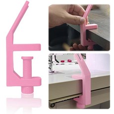 루베이 내구성 셀프 지퍼 수선 가이드 슬롯 정밀 정렬 수선 효율 향상 일상 유지보수/긴급 수선, 1개, 핑크색