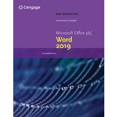 (영문도서) New Perspectives Microsoftoffice 365 & Word 2019 Comprehensive Paperback, Cengage Learning, English, 9780357026182