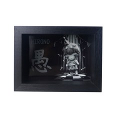 娃娃の家 盲盒收納相框 中空手辦盲盒小野diy展示防塵橫版立式擺件送朋友 娃娃相框展示盒 娃娃展示框 透明收納相框, 1個