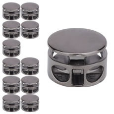 지노 끈조리개 코드락, 12개, 메탈