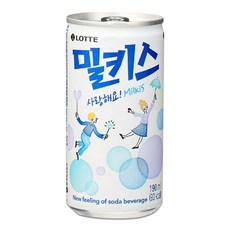 롯데칠성 밀키스 미니캔190ml 30입, 190ml, 1세트